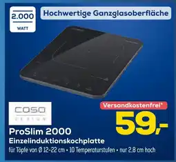 Euronics Caso design proslim 2000 einzelinduktionskochplatte Angebot