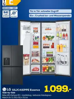 Euronics Lg gsjc41eppe essence side-by-side Angebot
