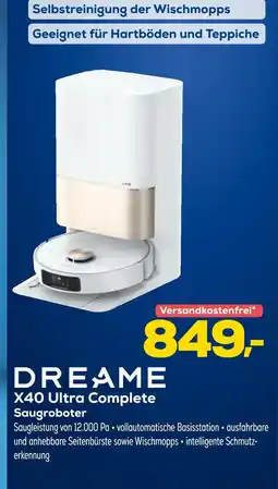 Euronics Dreame x40 ultra complete saugroboter Angebot