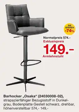 Möbelzentrum Pforzheim Barhocker „osaka“ (24030008-02) Angebot