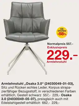 Möbelzentrum Pforzheim Armlehnstuhl „osaka 3.0“ Angebot