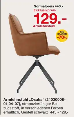 Möbelzentrum Pforzheim Armlehnstuhl „osaka“ Angebot