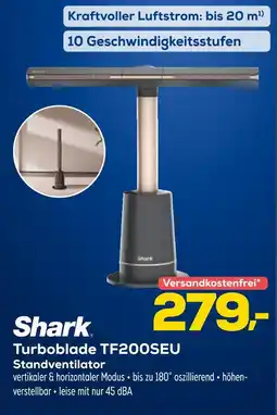 Euronics Shark turboblade tf200seu standventilator Angebot
