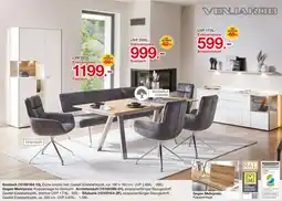 Möbelzentrum Pforzheim Venjakob esstisch, armlehnstuhl oder sitzbank Angebot