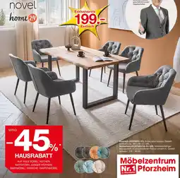 Möbelzentrum Pforzheim Novel esstisch oder armlehnstuhl Angebot