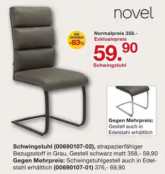 Möbelzentrum Pforzheim Novel schwingstuhl Angebot