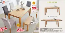 Möbelzentrum Pforzheim Linea natura esstisch, sitzbank oder stuhl Angebot