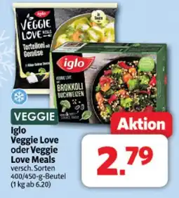 Markant Iglo veggie love oder veggie love meals Angebot