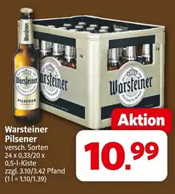 Markant Warsteiner pilsener Angebot