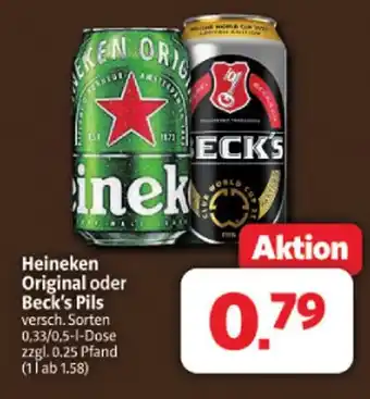 Markant Heineken oder beks original oder pilz Angebot