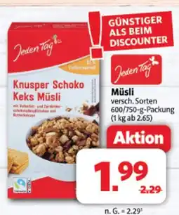 Markant Jeden tag müsli Angebot