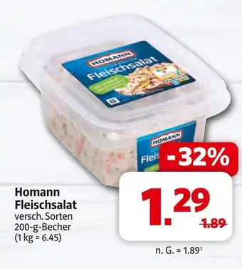 Markant Homann fleischsalat Angebot