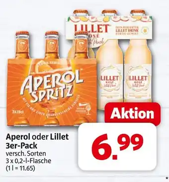 Markant Aperol oder lillet 3er pack Angebot