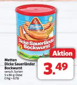 Markant Metten dicke sauerländer bockwurst Angebot