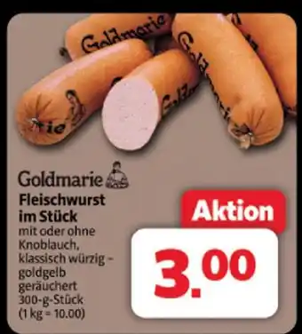 Markant Goldmarie fleischwurst im stück Angebot
