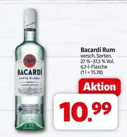 Markant Bacardí rum Angebot