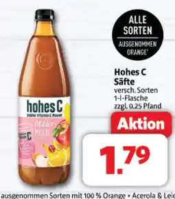 Markant Hohes c säfte Angebot