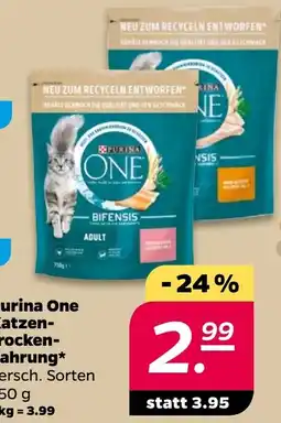 NETTO Purina One Katzentrockennahrung Angebot