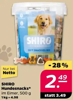 NETTO SHIRO Hundesnacks Angebot