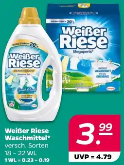 NETTO Weißer Riese Waschmittel Angebot