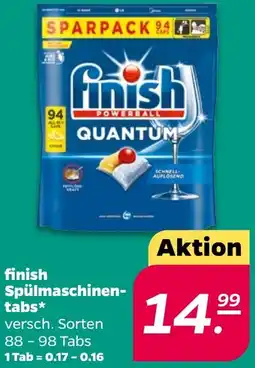 NETTO finish Spülmaschinentabs Angebot
