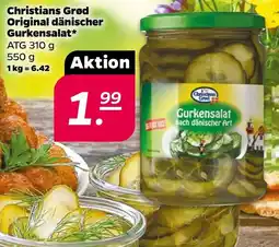 NETTO Christians Grød Original dänischer Gurkensalat Angebot