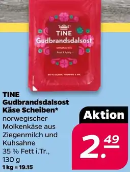 NETTO TINE Gudbrandsdalsost Käse Scheiben Angebot