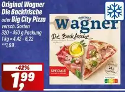 Simmel Original Wagner Die Backfrische oder Big City Pizza Angebot