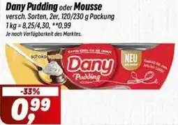 Simmel Dany Pudding oder Mousse Angebot