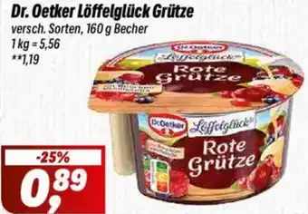 Simmel Dr. Oetker Löffelglück Grütze Angebot