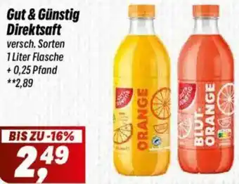 Simmel Gut & Günstig Direktsaft Angebot