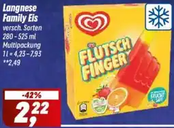 Simmel Langnese Family Eis Angebot