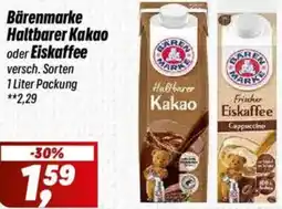 Simmel Bärenmarke Haltbarer Kakao oder Eiskaffee Angebot