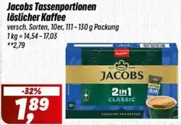 Simmel Jacobs Tassenportionen löslicher Kaffee Angebot