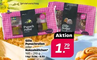 NETTO Gille Punschrollen oder Kokosbällchen Angebot