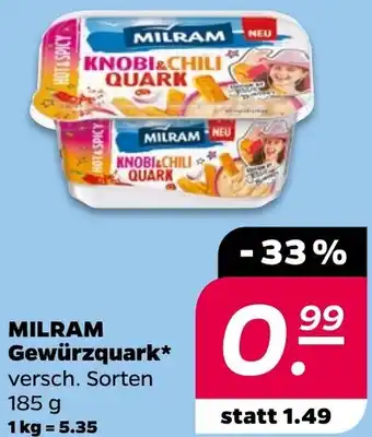 NETTO MILRAM Gewürzquark Angebot
