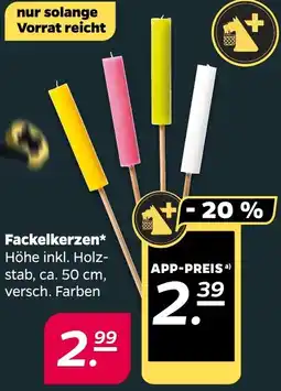 NETTO Fackelkerzen Angebot