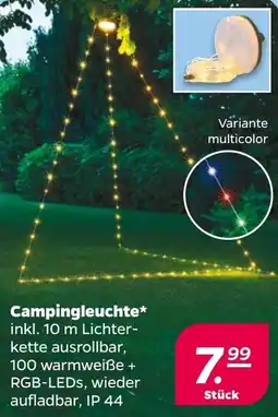 NETTO Campingleuchte Angebot