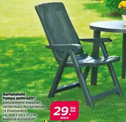 NETTO Gartenstuhl Tampa anthrazit Angebot