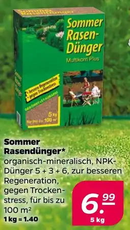 NETTO Sommer Rasendünger Angebot