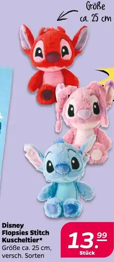 NETTO Disney Flopsies Stitch Kuscheltier Angebot