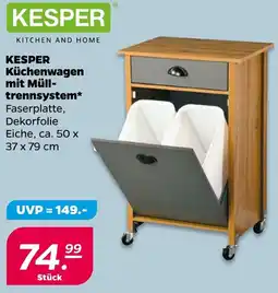 NETTO KESPER Küchenwagen mit Mülltrennsystem Angebot