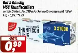 Simmel Gut & Günstig MSC Thunfischfilets Angebot