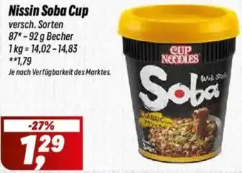 Simmel Nissin Soba Cup Angebot