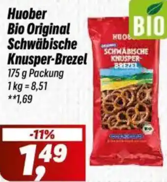 Simmel Huober Bio Original Schwäbische Knusper-Brezel Angebot