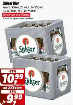 Simmel Lübzer Bier Angebot