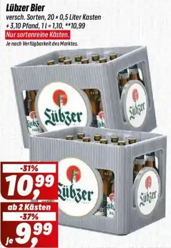 Simmel Lübzer Bier Angebot
