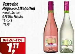 Simmel Vescovino Hugo oder Alkoholfrei Angebot