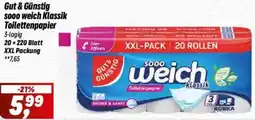 Simmel Gut & Günstig sooo weich Klassik Toilettenpapier Angebot