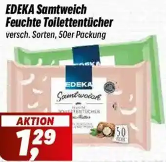 Simmel EDEKA Samtweich Feuchte Toilettentücher Angebot